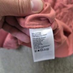 Tommy Bahama Mens Ben and Terry Sweatshirt Mens 2XL Coral Pink Floral Hawaiian