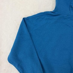 Anchorman Sweater Hoodie Mens XL Blue Ron Burgundy Big Deal Graphic Quote Fleece