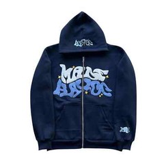 2025 Hoodie Puff Print Hoodie Graphic Zip Up Hoodies Hip Hop Streetwear