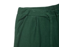 Kired by Kiton NWT Green Cotton Hoodie Sweatshirt Shorts Jumpsuit M (50 IT)