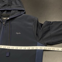 Rapha Transfer Hoodie Men’s Large Full Zip Lightweight Softshell Cycling Outdoor