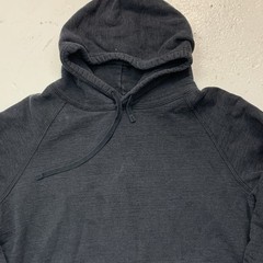 Snow Peak Hoodie Adult Size M Pullover Heavyweight Cotton Gray Kangaroo Pocket