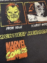 Marvel Comics Avengers Hoodie | LARGE / L | Thor Captain America Hulk Iron Man