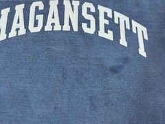 DISTRESSED AMAGANSETT LONG ISLAND NY HAMPTONS XXL EAST END CREW NECK SWEAT SHIRT