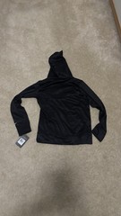 Nike 3BRAND Black Graphic Pullover Hoodie Long Sleeve Teens Size L “LET’S GO”