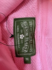 Denim Tears Pink Hoodie Size Medium 100% Authentic With Tags👍👍🔥🔥