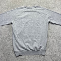 Gymshark Sweatshirt Mens Small Grey Apollo Crewneck Workout Gym Spellout Logo