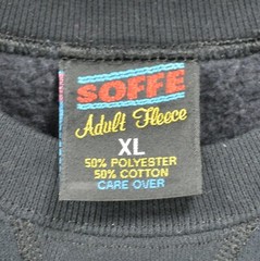 Vintage Soffe Men’s Black XL Vietnam Veteran Sweater Made In The USA