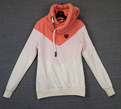 Wanakome Adult Hoodie Medium White Coral Fleece Coastal Casual Outdoor