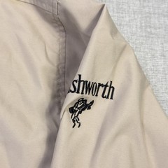 Ashworth Sweatshirt Mens 2XL Beige Microfiber Crew Neck Lightweight Golf
