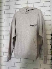 Essentials Fear of God Light Oatmeal Hoodie SS22