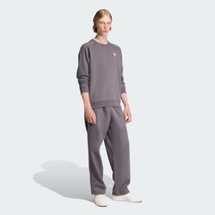 adidas Trefoil Essentials Crew Sweatshirt Grey