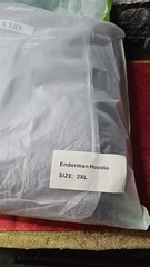 Very Cool Shirtz x Minecraft Enderman Hoodie Sz 2XL SOLD OUT! US Seller