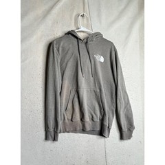 The North Face Mens Circular Design Fleece Hoodie Grey Small NF0A7UJO