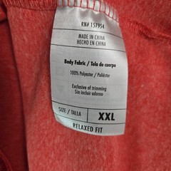 JOE MARLIN Mens Size 2XL Performance Lightweight Hoodie Pullover Pink UV+