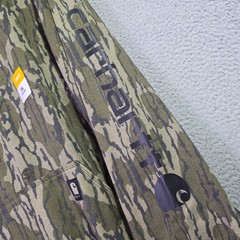 Carhartt Camo Mossy Oak Sweater Mens 2XL Green Outdoor Hoodie Hunting Hiking NWT