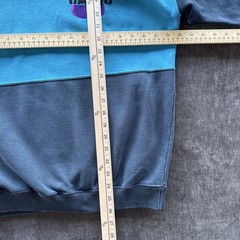 Vintage 90s Umbro Blue Color Block Sweatshirt Men’s Medium