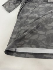 Burlebo Hoodie Mens Dri Fit Performance Outdoors Grey Camo Size 2XL