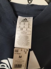 Adidas NWT Hoodie Sweatshirt Size M Legend Ink /White New