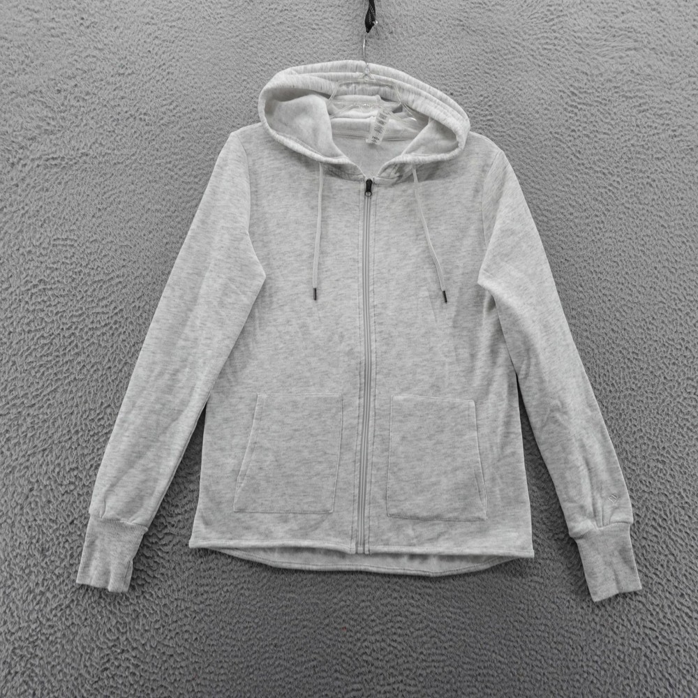 Colosseum Mens Light Gray Heather Full Zip Hoodie Size Small NWT
