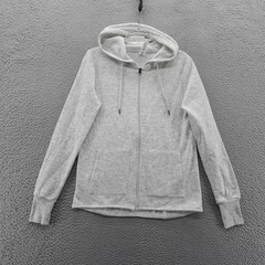 Colosseum Mens Light Gray Heather Full Zip Hoodie Size Small NWT