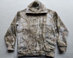 Original Deluxe Men’s Apparel Camouflage Tree Hooded Sweatshirt – Size: Medium