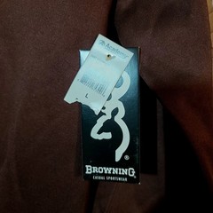NWT Jacket Browning Mens Pullover Coat Rust 1/4 Zip Cedar Microfiber Chest 36″