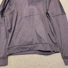 Adidas Men’s Hoodie Size XL Purple Pullover Drawstring 100% Polyester