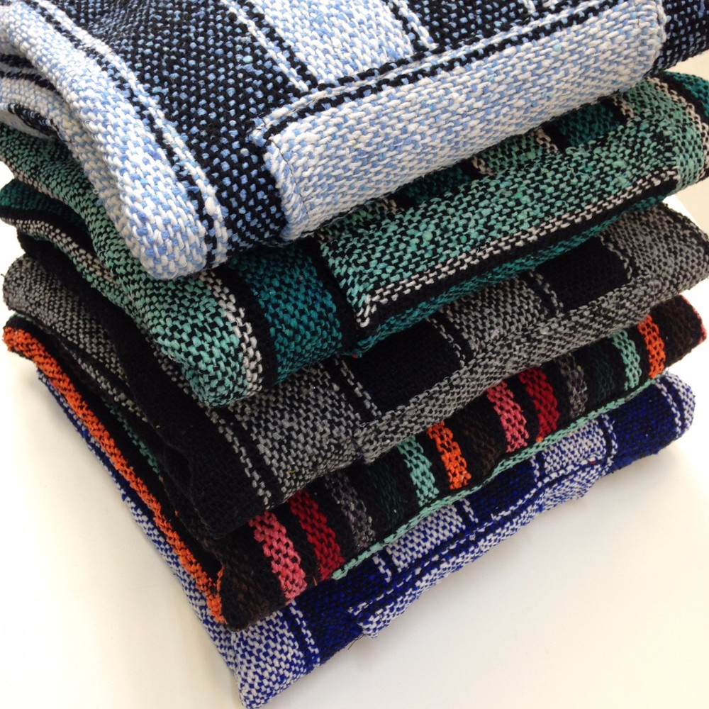 NEW Mexican Poncho Baja Hoodie Surfer Skater Drug Rug Pullover Made in Mexico