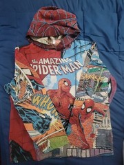 The Amazing Spider-Man.Beautiful Pullover Hoodie Size Large Orig by Tapestry.New