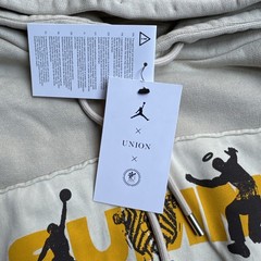 Jordan x UNION x Bephies Beauty Supply Men’s Hoodie FD4244-206 Khaki Tan Men’s L