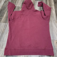 Alpha Hoodie Mens XXL Deep Red Pullover Sweatshirt Long Sleeve Hooded Activewear