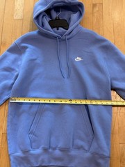Men’s Nike Club Fleece Pullover Hoodie Football Blue FN3859-494 Men’s Sz M – NWT
