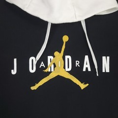NIKE x JORDAN Size Small Mens Performance Cotton Blend Hoodie Jumpman Sweatshirt