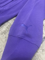Men’s Puma Melo Toxic Hoodie Purple Green Not From Here Sz Large Lamelo Ball $90