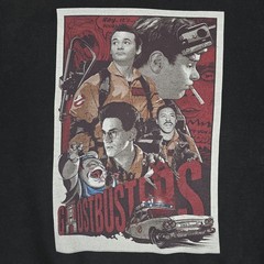 Ghostbusters Sweatshirt Mens XL Black Center Box Logo Graphic Comic Movie Art