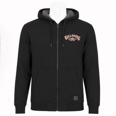 Billabong Sherpa Lined Hoodie – NWT Mens Size XL Black / Multi – #49732-OFCL