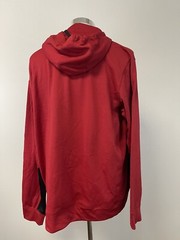 Nike Hoodie Mens Extra Large Red Pullover Dry Fit Sweatshirt Long Sleeve N183