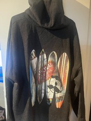 National Bohemian Route One Apparel Hooded Sweatshirt Size 3XL Dark Grey