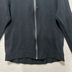 NIKE FULL ZIP HOODIE SWEATSHIRT JACKET NIKE BAND LOGO MENS SIZE MEDIUM