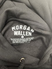 Morgan Wallen S.T.P Concert Tour 2026 Black Sweatshirt Hoodie Authentic Size L