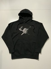 Ubisoft Assassins Creed Video Game Black Fleece Graphic Pullover Promo Hoodie