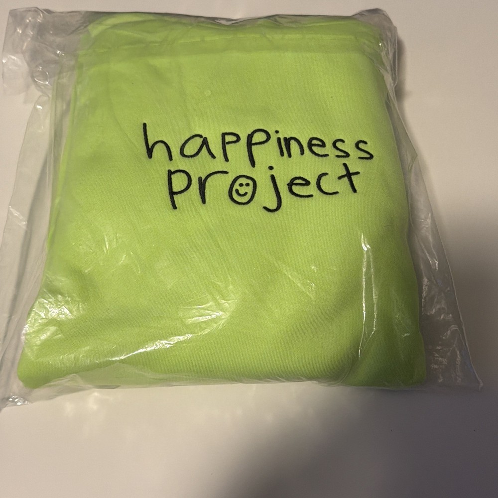 Happiness Project Green Hoodie Size – Large (See Description)