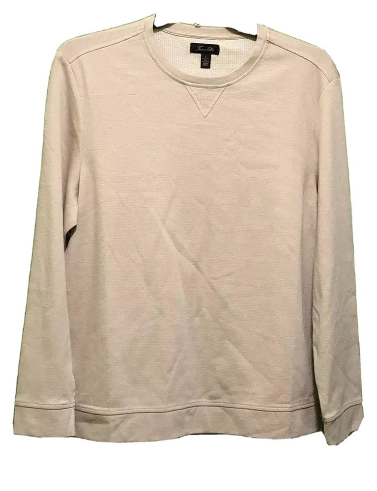 Tasso Elba Size LARGE Long Sleeve Sweat Shirt Men’s