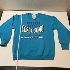 Cosi L Uomo Italy Sweatshirt Vintage 1980s United Colors Benetton Sweater USA