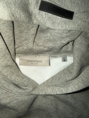 Fear of God Essentials Hoodie SS22 Dark Oatmeal Gray – 100% Authentic Size L