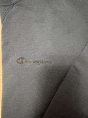 Vintage Champion V Insert Crewneck Sweatshirt – Slate Blue – Size L