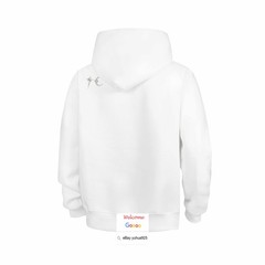 MEN WOMEN THUG HOODIE CLUB WHITE BLACK HOODED PULLOVER JUMPER SWEATSHIRT COAT