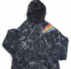 Pink Floyd Hoodie Large Rock Group Band Merch Graphic Zipper See Description