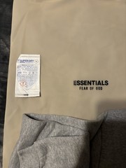 NWT Kids Fear of God Essentials Light Heather Hoodie Size 10 100% Authentic✅